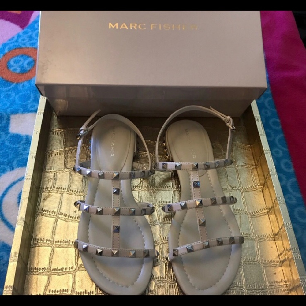 Marc Fisher Studded Sandals